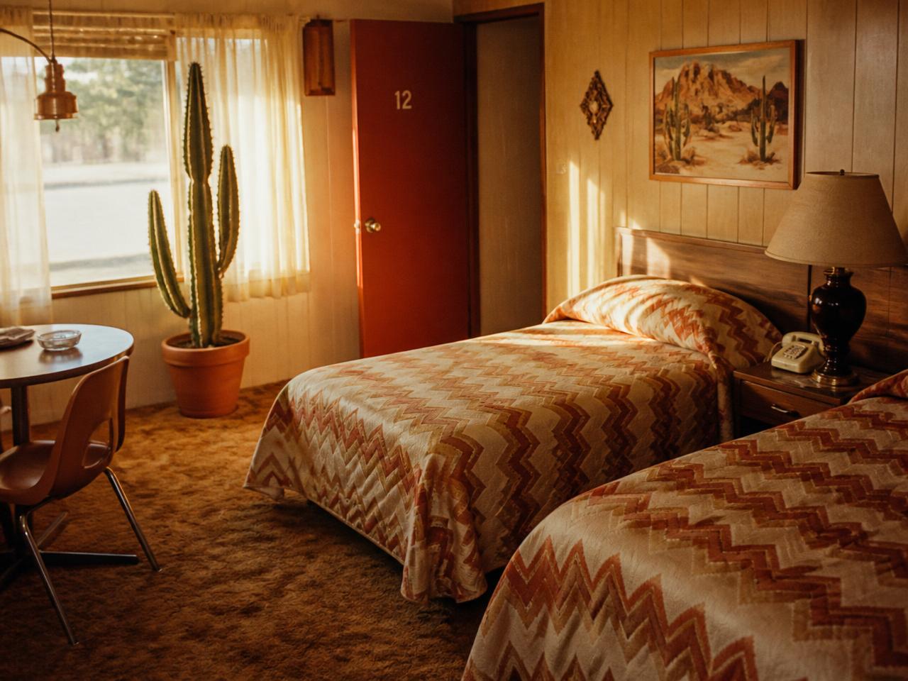 The Twin Sunrise interior at No. 12